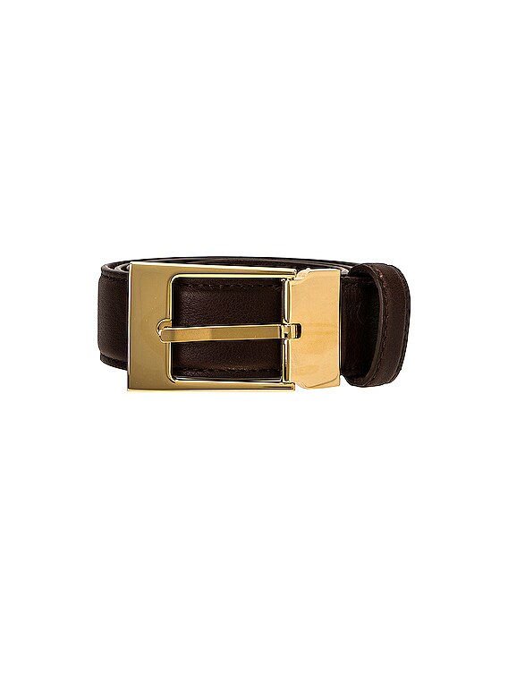 The Row JEWEL ベルト - Dark Brown SHG | FWRD