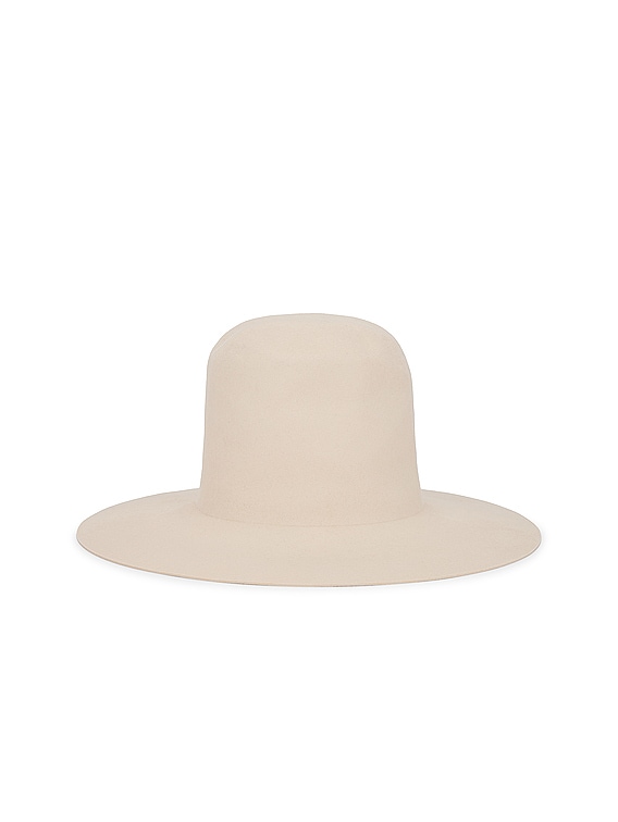 The Row Rosella Hat in Ivory FWRD