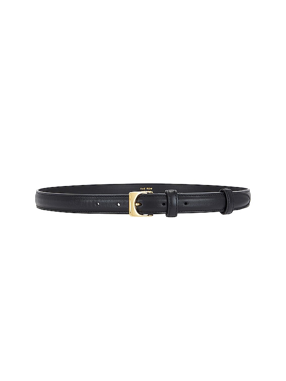 The Row Moon Belt in BLACK ANG | FWRD