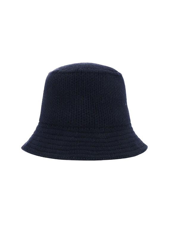 The Row Burke Bucket Hat in Dark Navy | FWRD