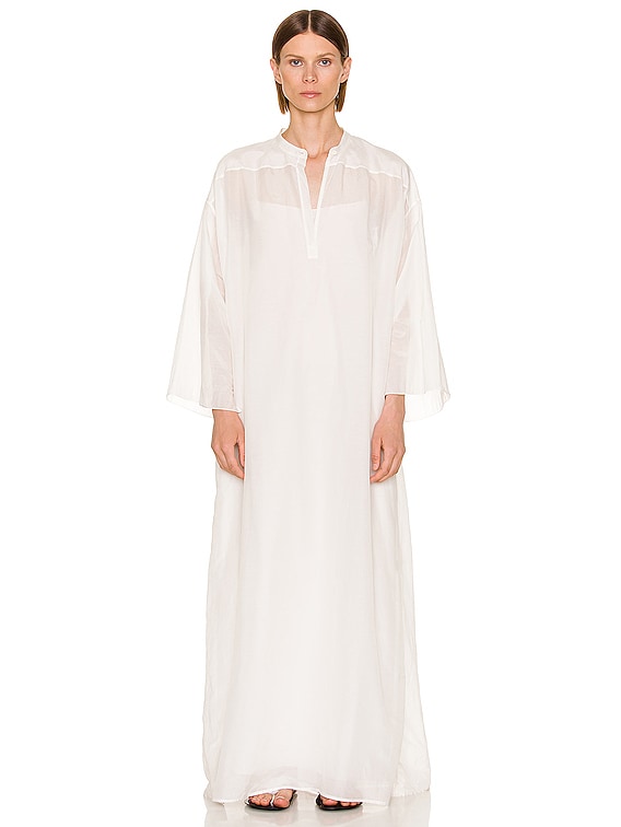 ワンピース The Row Abito Anitas In Lana The Row Lanna Dress in Ivory | FWRD