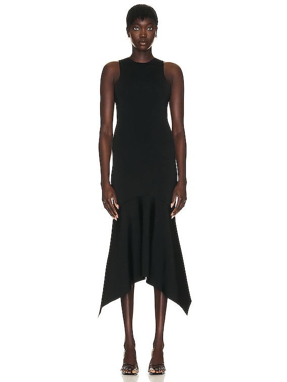 The Row Olinda Dress in Black FWRD