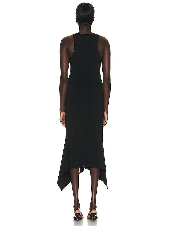 The Row Olinda Dress in Black FWRD