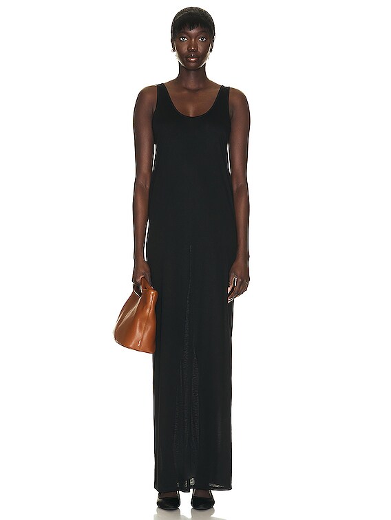 ★新品未使用★THE ROW ザロウ TOMAN DRESS The Row Toman Dress in Black | FWRD