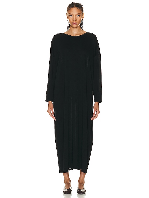 The Row Sia Dress in Black | FWRD The Row Sia Dress in Black | FWRD