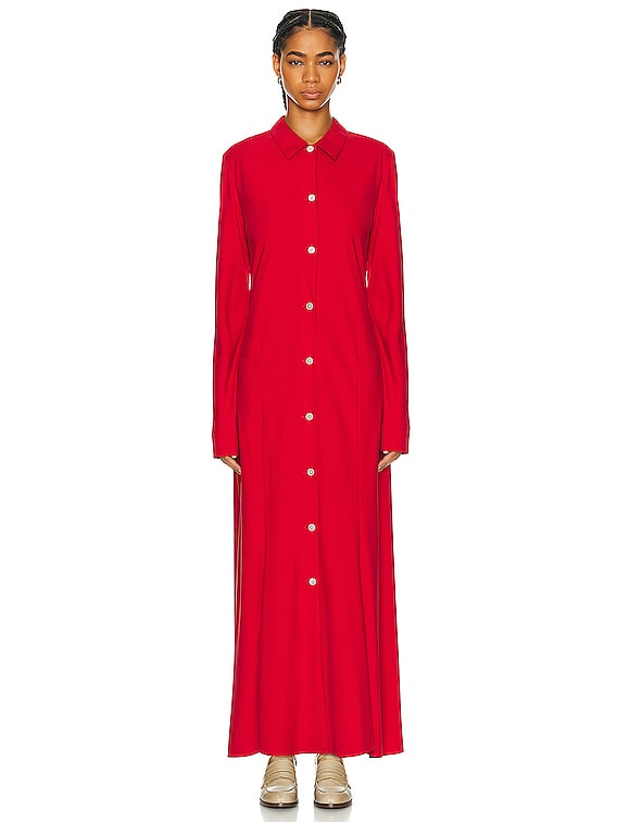 ザ・ロウ The Row Myra Dress The Row Myra Dress in GOJI BERRY | FWRD