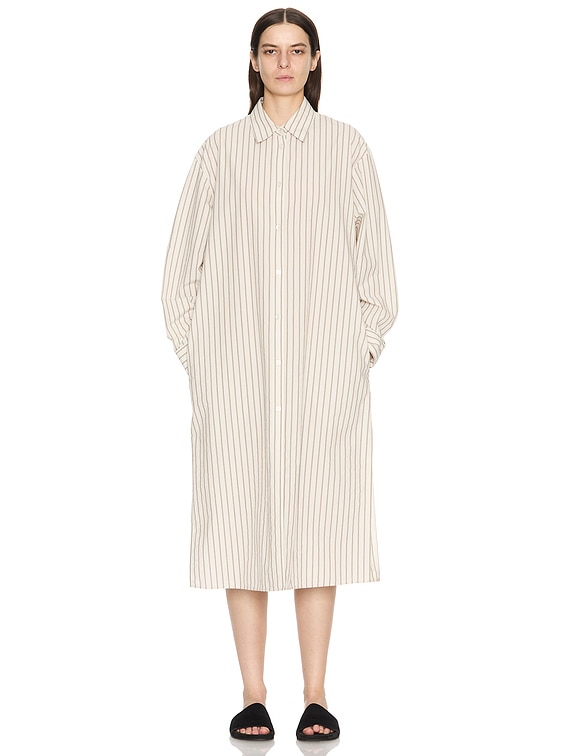 パーティードレス [The Row] Chihiro Dress in Silk Chihiro Dress White in Silk – The Row