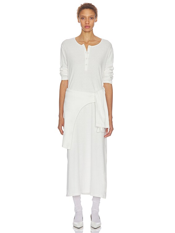 The Row Latoya Dress in White | FWRD