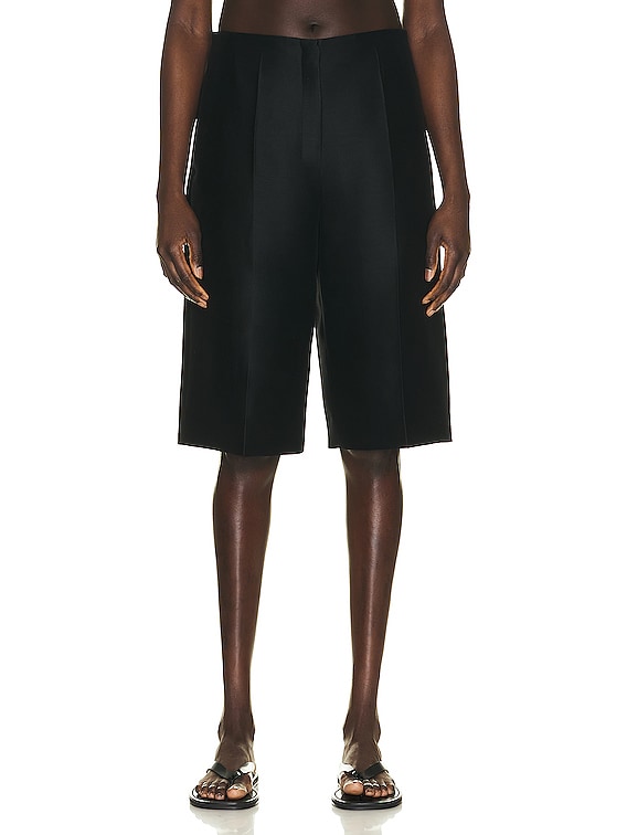 The Row Black Flash Shorts