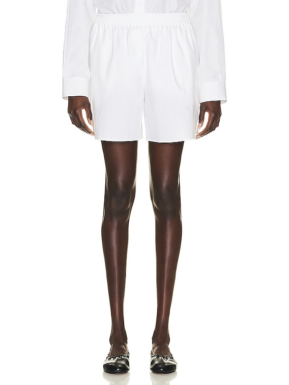 The Row Gunther Short in White FWRD