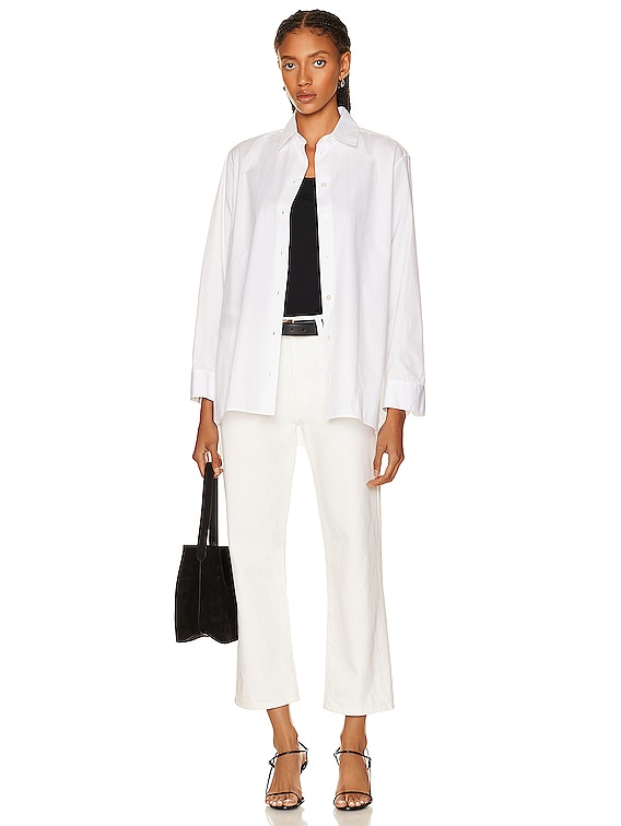 The Row Lesley Jeans in White | FWRD