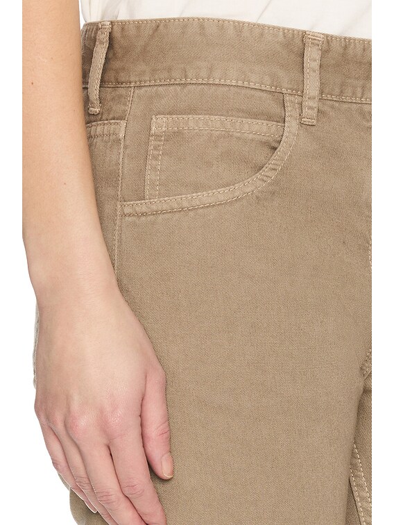 The Row Riaco Slim Leg Jeans in Taupe | FWRD