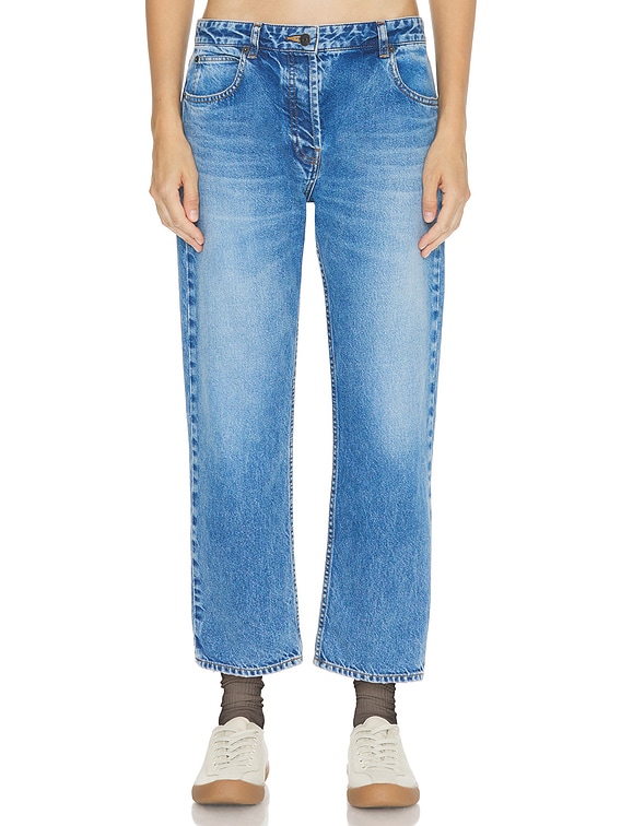 極美品 THE ROW 25SS RIACO JEAN 7516W3809 28 The Row Riaco Jean in Medium Blue | FWRD