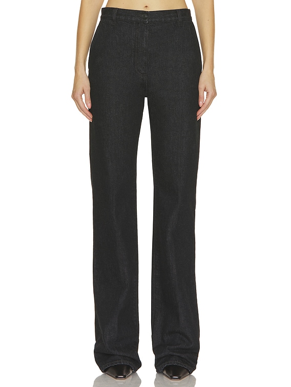 The Row Vita Wide Leg in Black | FWRD