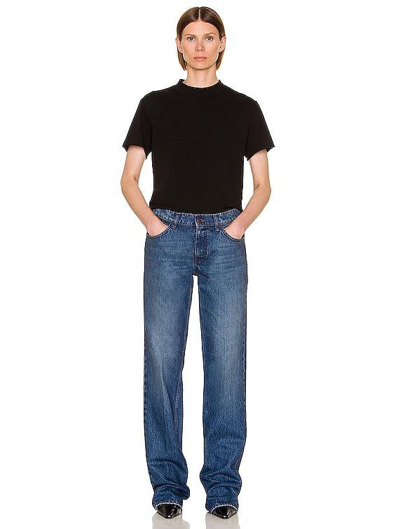 The Row Carlyl Jean in Indigo | FWRD The Row Carlyl Jean in Indigo | FWRD