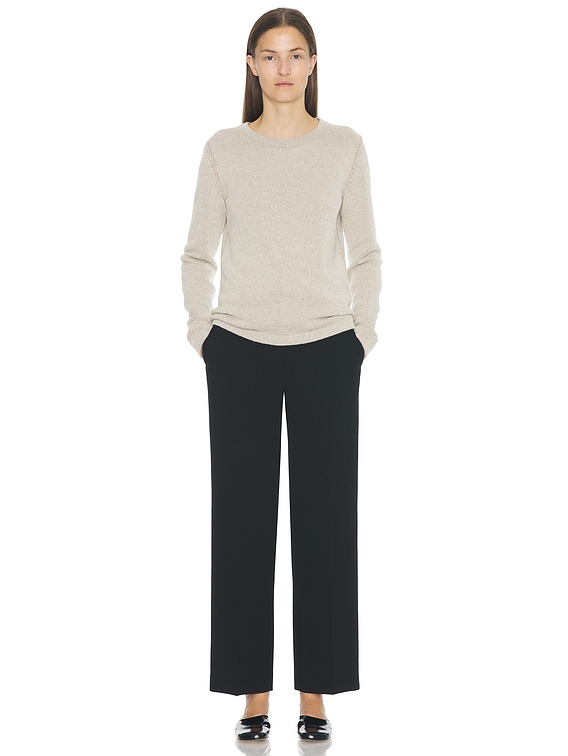 The Row Lyse Top in Ecru & Beige | FWRD