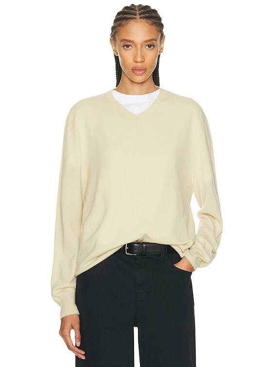 The Row Migeia Sweater in Yellow | FWRD