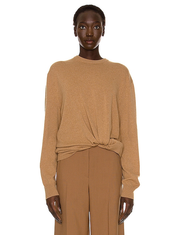 The Row Melino Sweater in Camel FWRD