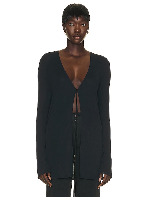 The Row Isara Top in Black FWRD