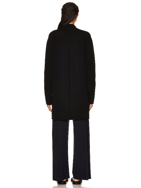 ザロウ THE ROW FULHAM CARDIGAN カシミヤカーディガン ニット ロング 長袖 S ブラック /ES ■OS メンズ Essentials Fulham cashmere cardigan | NET-A-PORTER