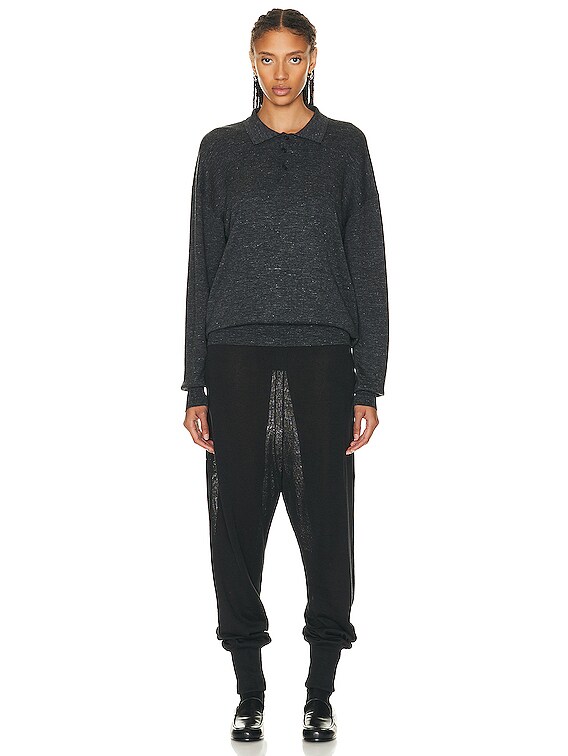 The Row Deja Top in Graphite Melange | FWRD