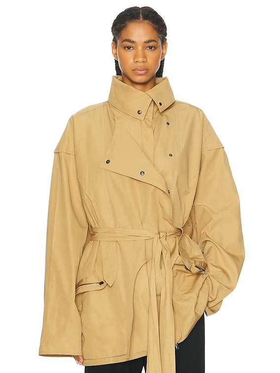 【THE ROW】ピエリックジャケット The Row Pierrick Jacket in Brown Paper | FWRD
