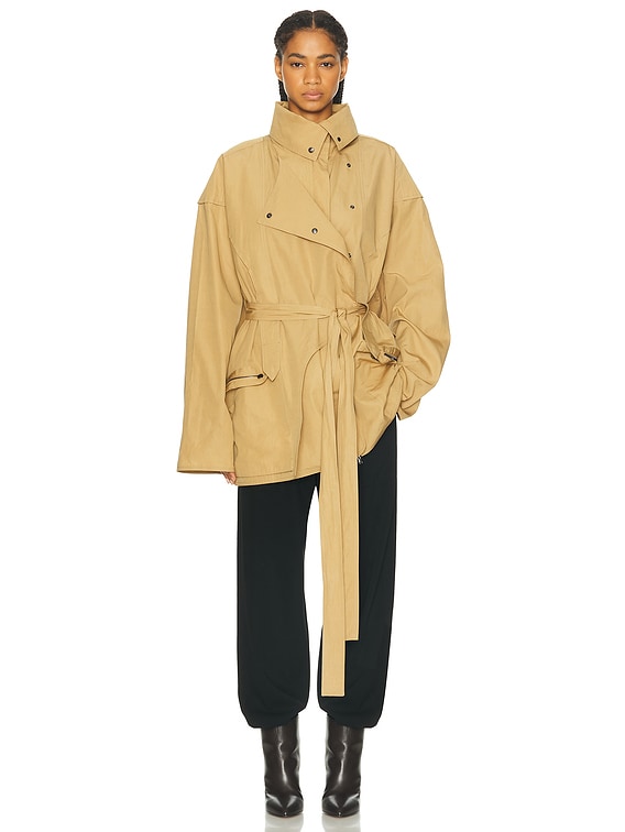 The Row Pierrick Jacket in Brown Paper | FWRD