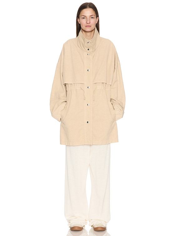 The Row Herbie Jacket in Light Khaki | FWRD