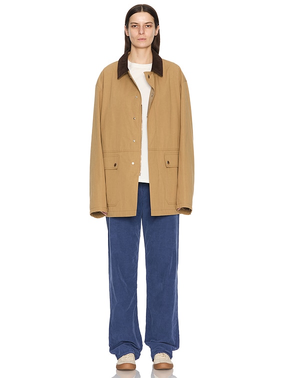 The Row Frank Jacket in Deep Bistre | FWRD