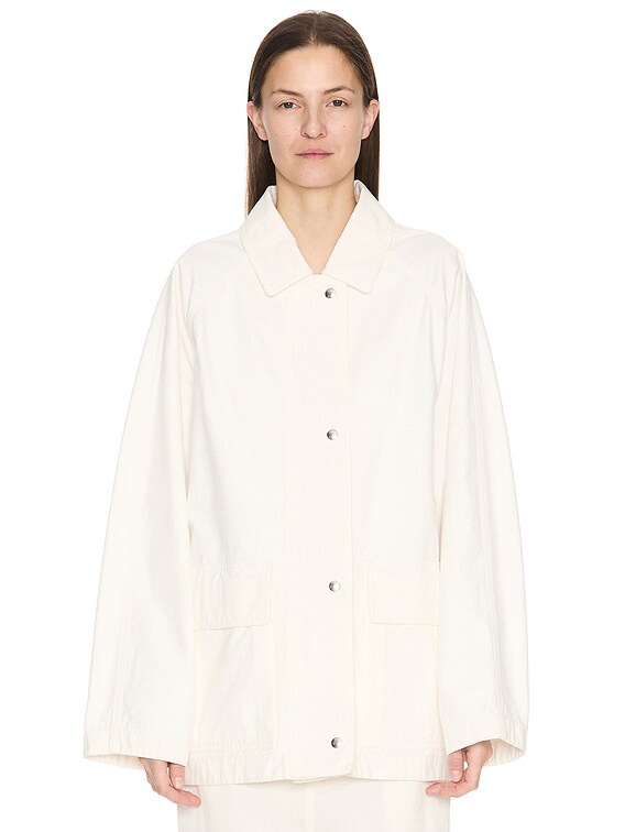 The Row Elodianna Jacket in White | FWRD