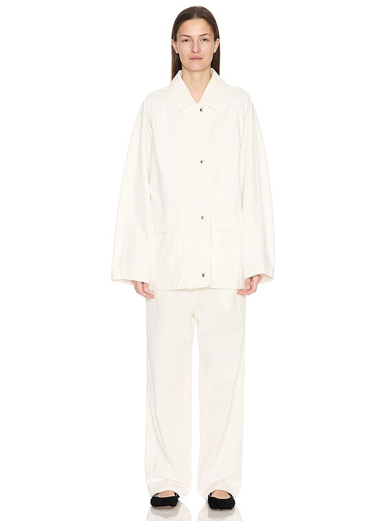 The Row Elodianna Jacket in White | FWRD