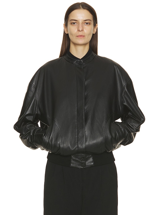 The Row Elenora Jacket in Black | FWRD