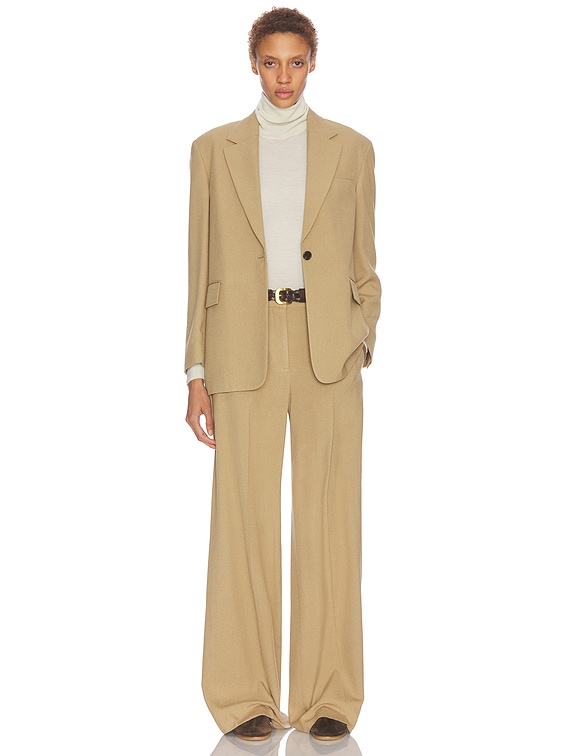 The Row Ezri Jacket in Chamois | FWRD