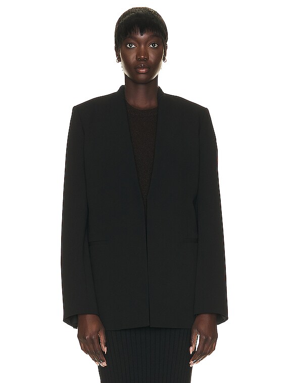 The Row Bartholomew Jacket in Black | FWRD
