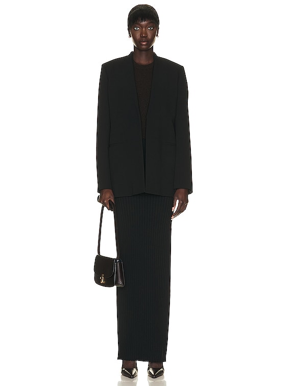 The Row Bartholomew Jacket in Black | FWRD