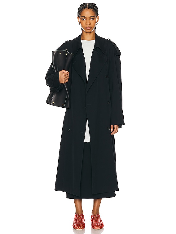 The Row DENVER コート - Navy | FWRD