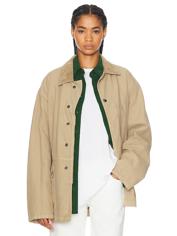 The Row Frank Jacket in Beige | FWRD