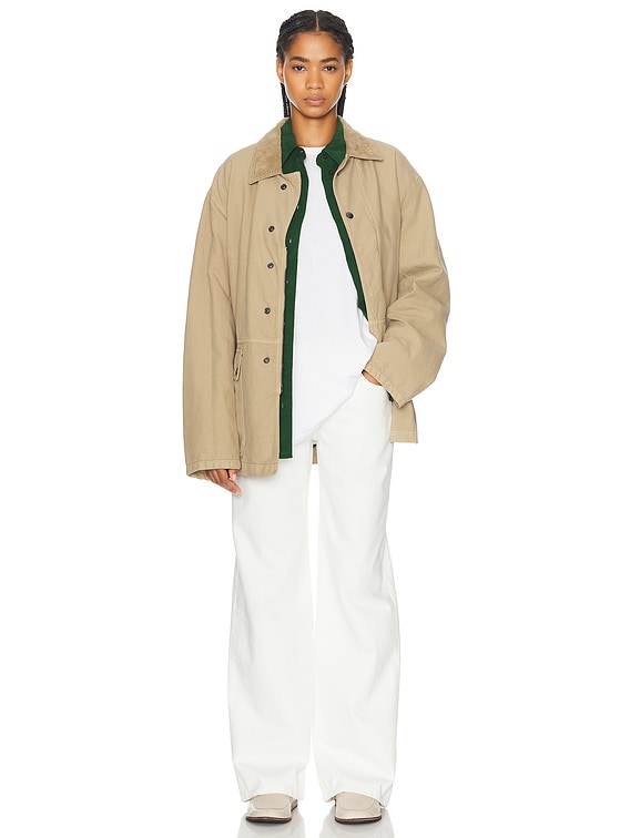 The Row Frank Jacket in Beige | FWRD