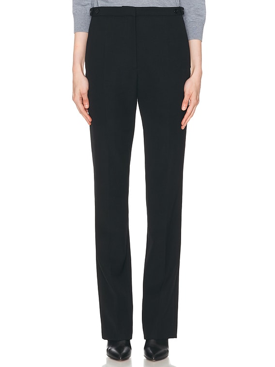 The Row Jesse Pant in Black | FWRD