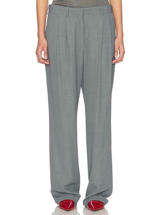 The Row Everhart Pant in Timouse Grey | FWRD