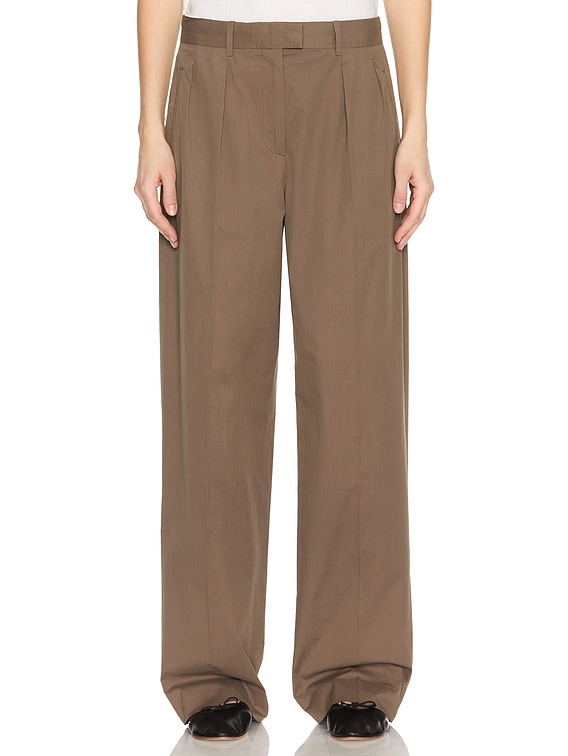 Buy The Set Black/Taupe 2 Pack Pull On Trousers with Side