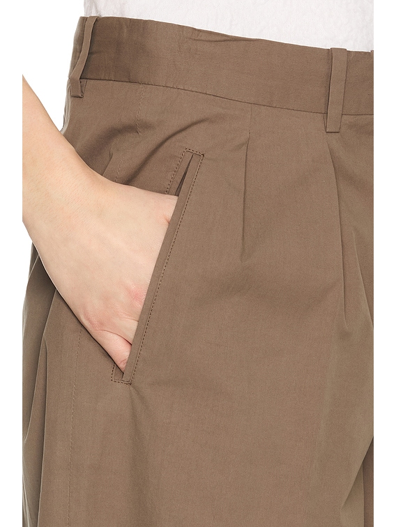 The Row Alfidis Pant in Taupe | FWRD