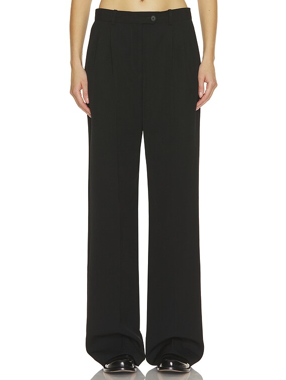 The Row Virgil Pant in Black | FWRD