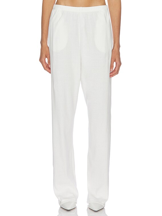 The Row Kohana Pant in White | FWRD