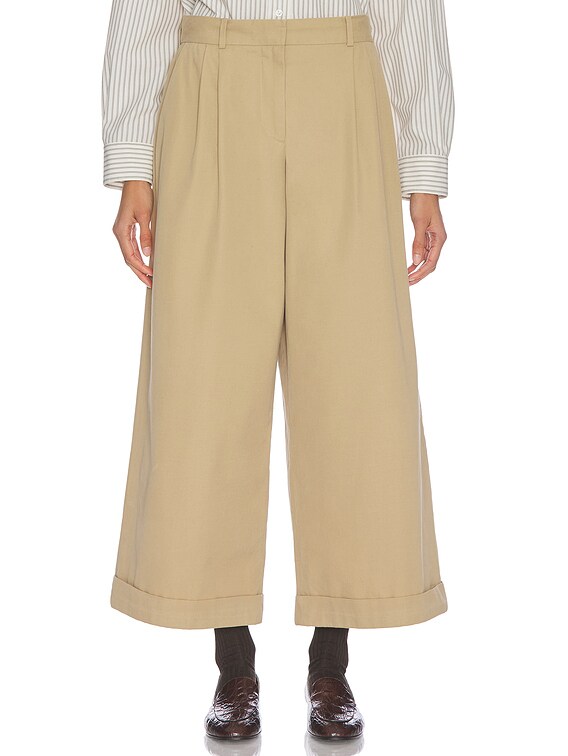 The Row Lior Pant in Sand | FWRD