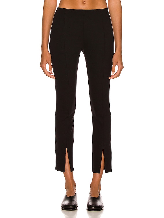 THE ROW Essentials Thilde stretch-scuba slim-leg pants