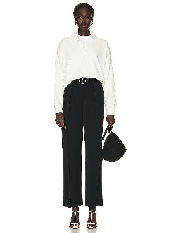 The Row Igor Pant in Black | FWRD