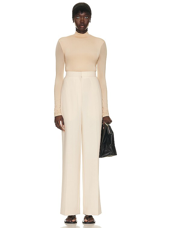 THE ROW フルテンスハンフス F1532L57P FAW The Row Gordon Pant in Light Blush | FWRD