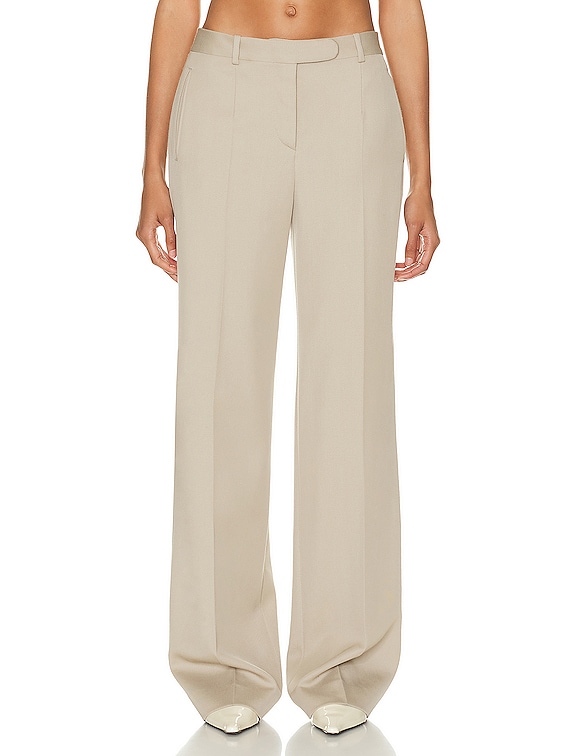 【70％オフ】THE ROW フレディパンツ XS ホワイト 新品 The Row パンツ - Sand | FWRD