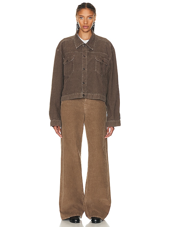 The Row Eglitta Pant in Taupe FWRD